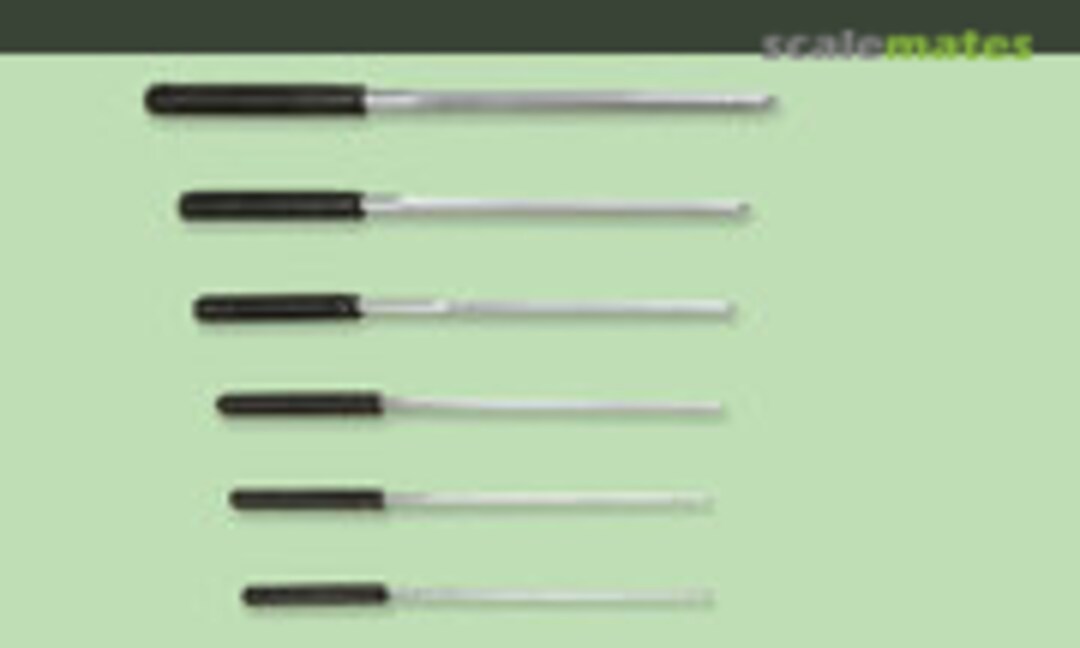 No Broaches Set (Anchor Brand) 0.80mm to 2.30mm hole diameter (Micro-Mark 26108) 26108