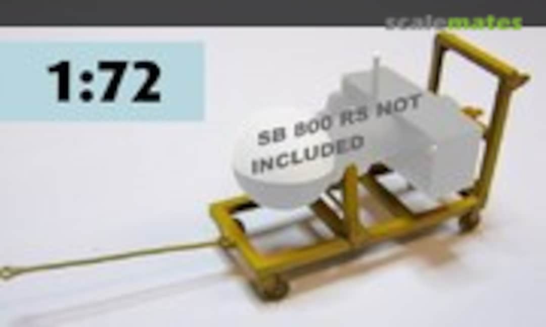 1:72 TransportWagen fuer SB 800 RS Kurt (Airmodel AM-6031) AM-6031