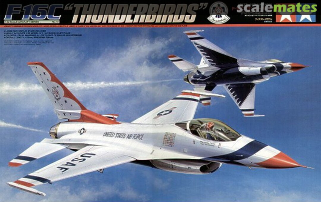 Boxart F-16C Thunderbirds 60316 Tamiya