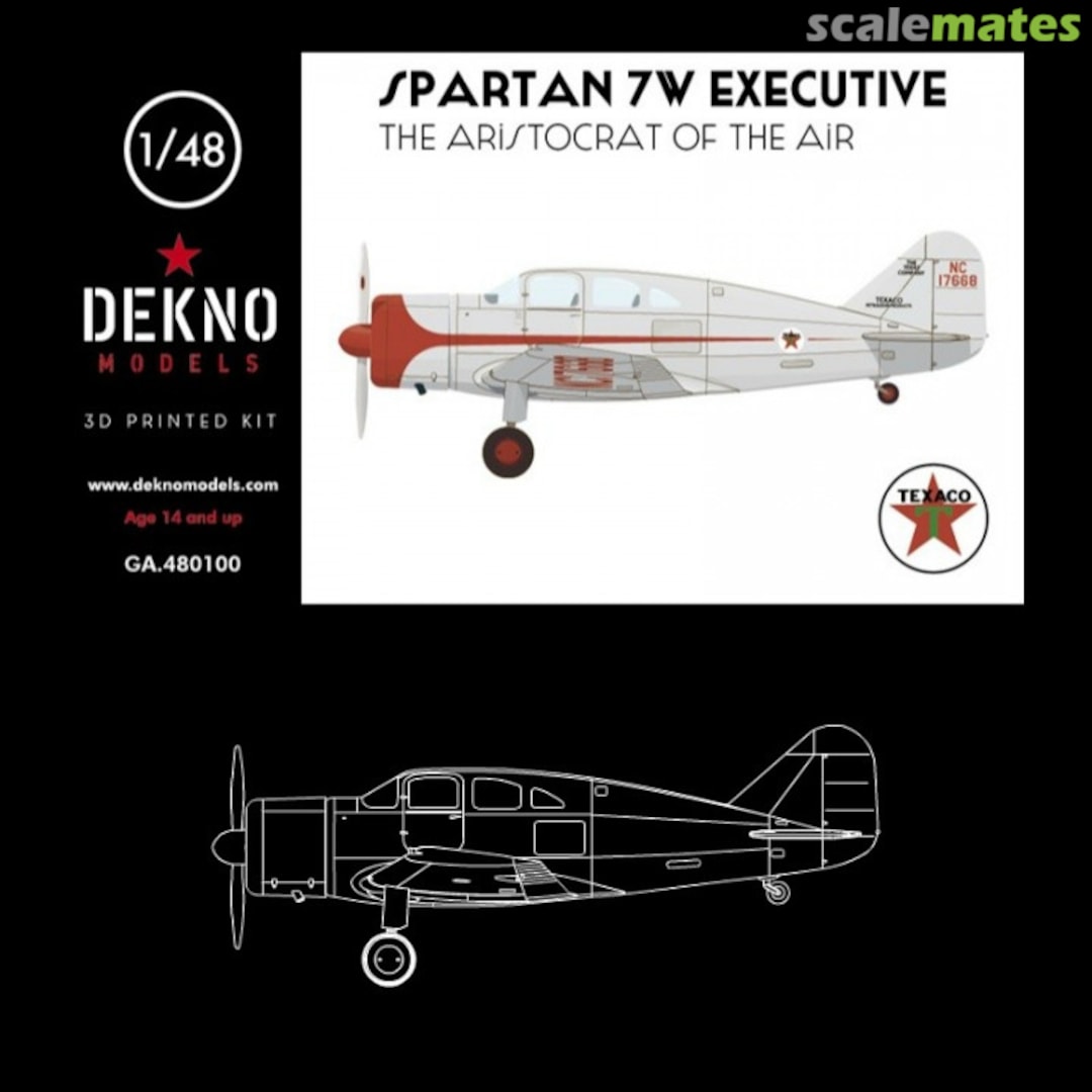 Boxart Spartan 7W Executive GA.480100 Dekno Models Boxart Spartan 7W Executive GA.480100 Dekno Models