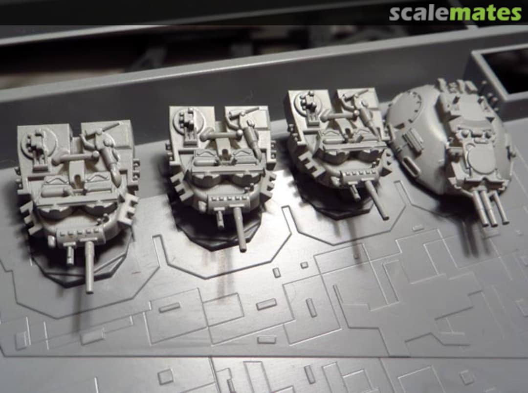 Boxart Star Destroyer Zvezda Devastator Turret Set SDZ-006 308 Bits