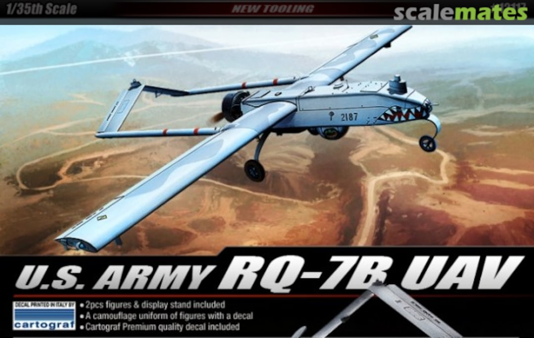 Boxart RQ-7B UAV 12117 Academy Boxart RQ-7B UAV 12117 Academy