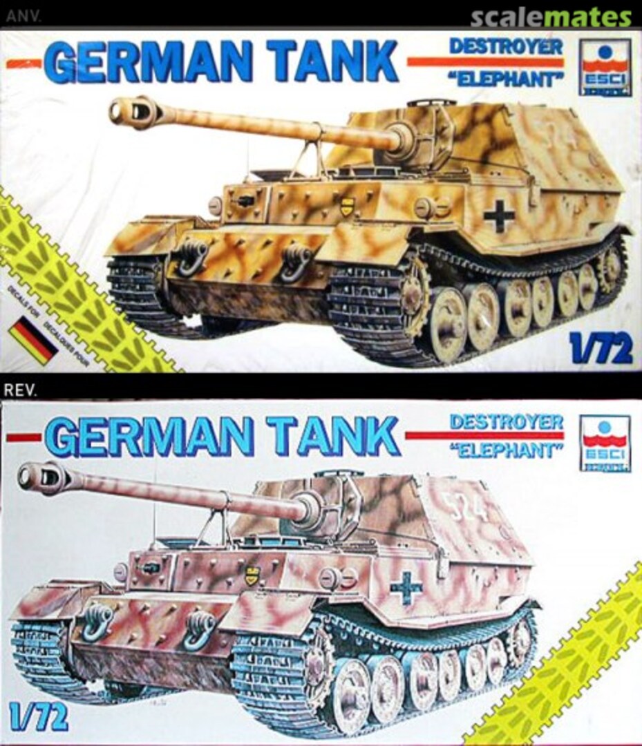 Boxart Elephant 8360 ESCI/ERTL Boxart Elephant 8360 ESCI/ERTL