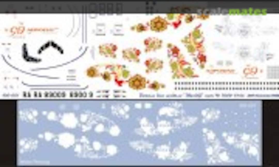 1:144 Sukhoi Superjet 100 Aeroflot - Russian Airlines RA-89009 (Ascensio 100-001) 100-001