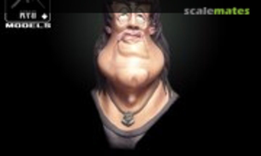 No Rambo Büste / 200mm (Black Army Modells 200-08) 200-08