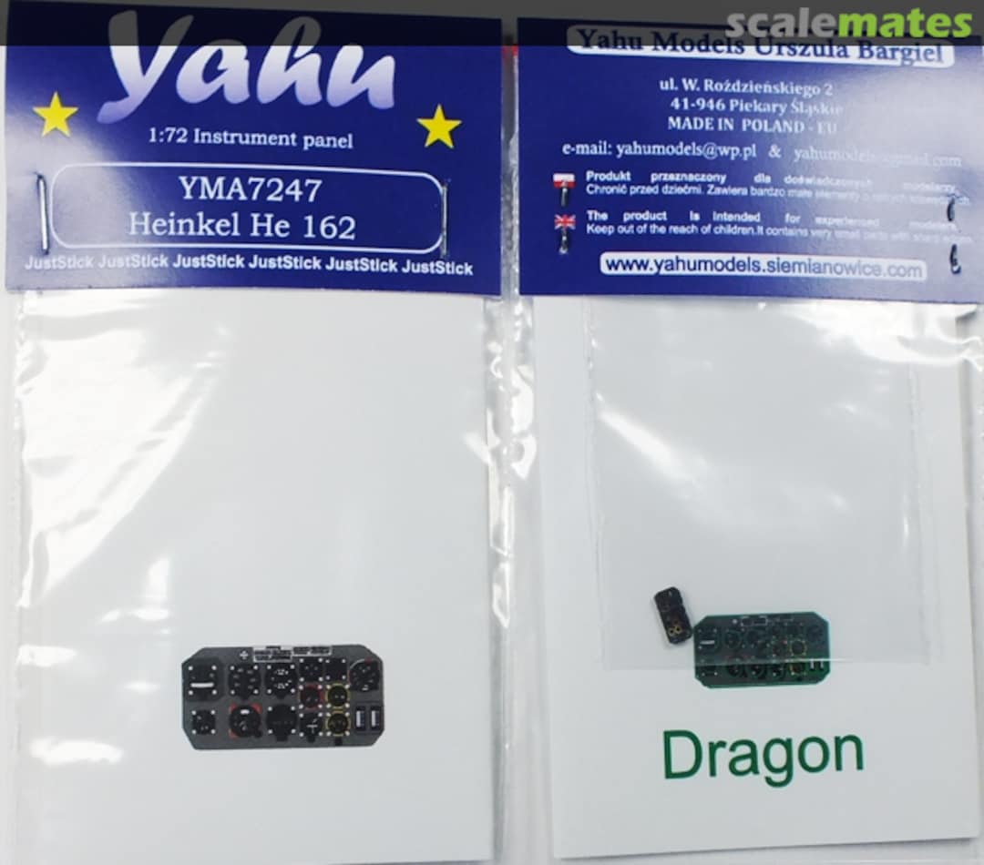 Boxart Heinkel He 162 YMA7247 Yahu Models Boxart Heinkel He 162 YMA7247 Yahu Models