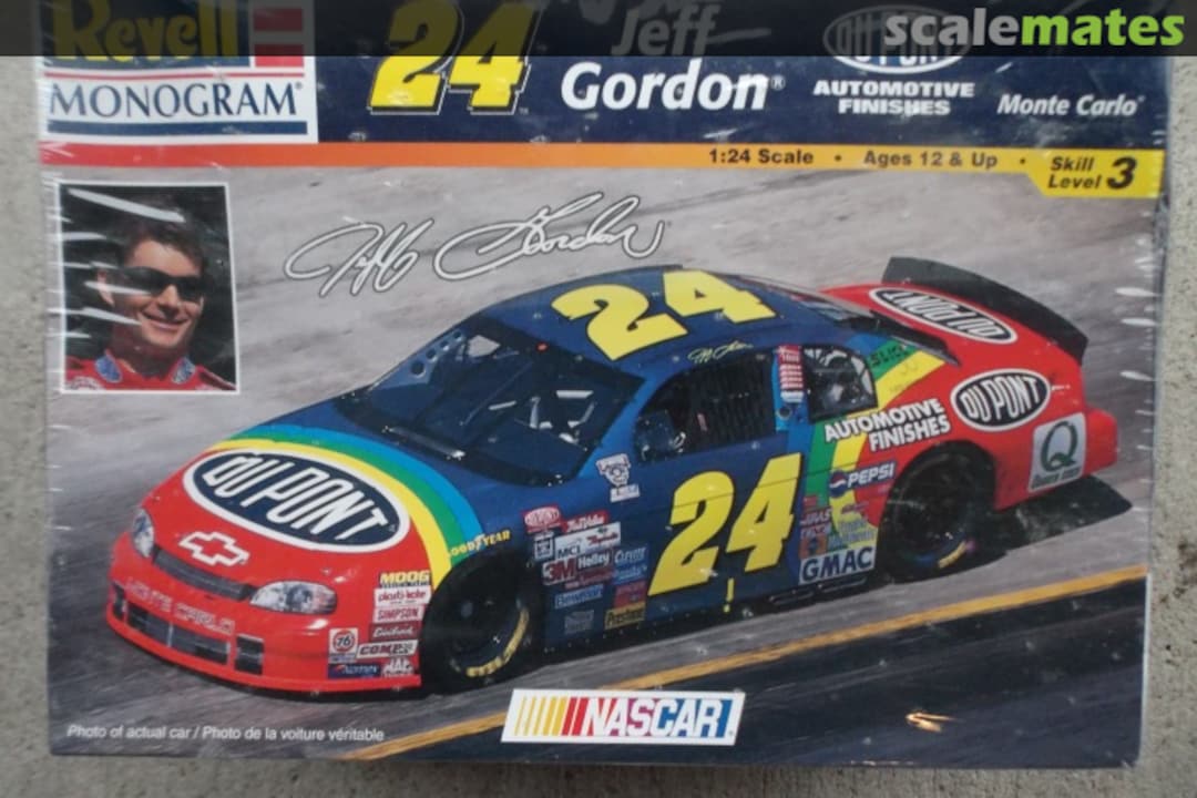 Boxart #24 DuPont Automotive Finishes Monte Carlo 85-2476 Revell Monogram Boxart #24 DuPont Automotive Finishes Monte Carlo 85-2476 Revell Monogram