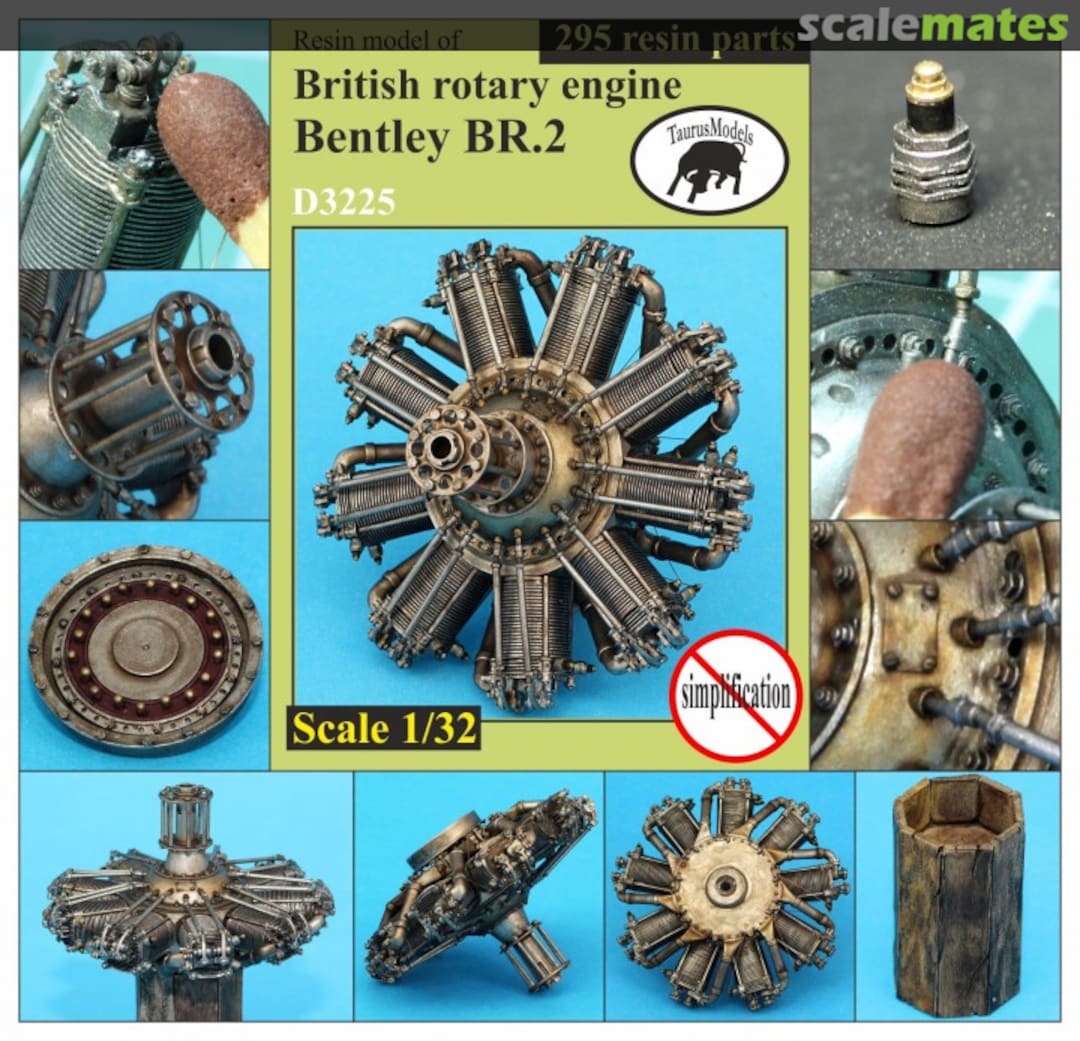 Boxart Bentley BR.2 engine D3225 Taurus Models Boxart Bentley BR.2 engine D3225 Taurus Models