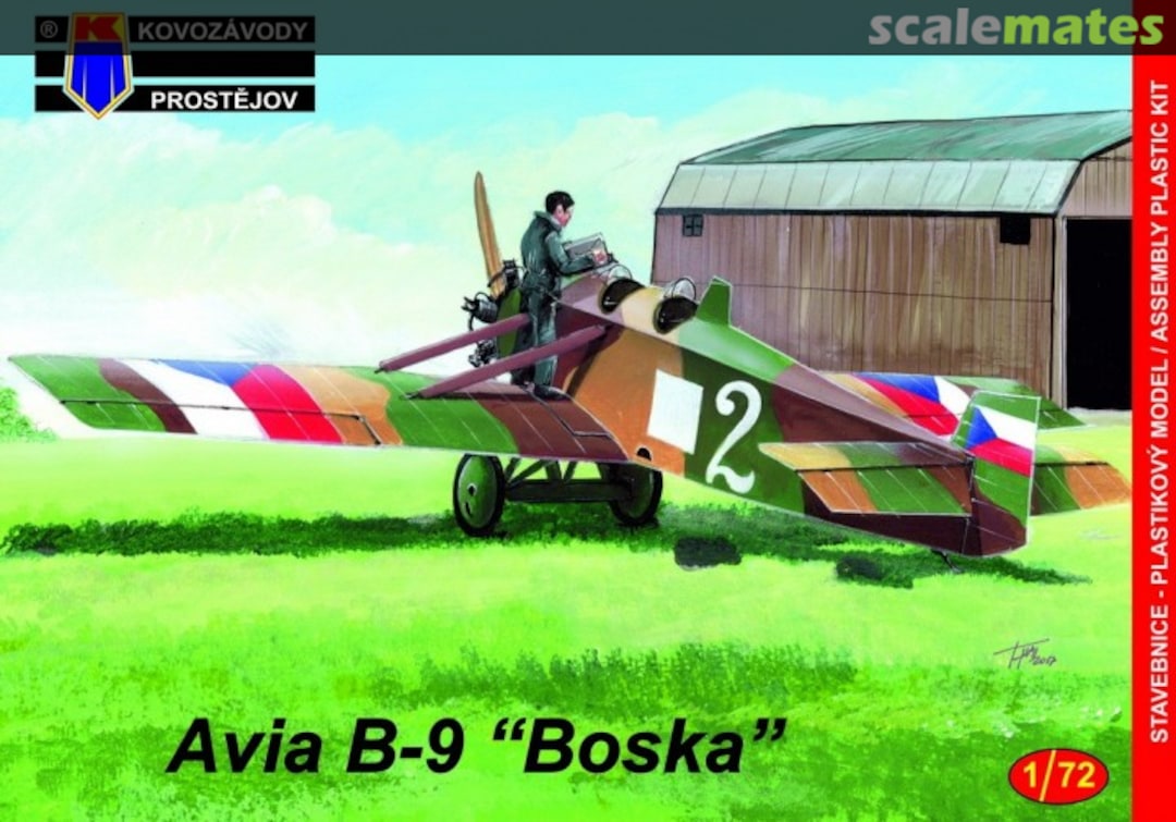 Boxart Avia B-9 "Boska" KPM0076 Kovozávody Prostějov