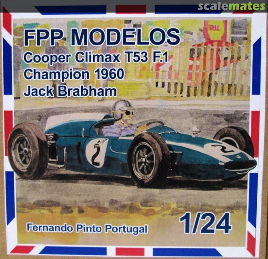 Boxart Cooper Climax T53 F.1 FPP Modelos Boxart Cooper Climax T53 F.1 FPP Modelos