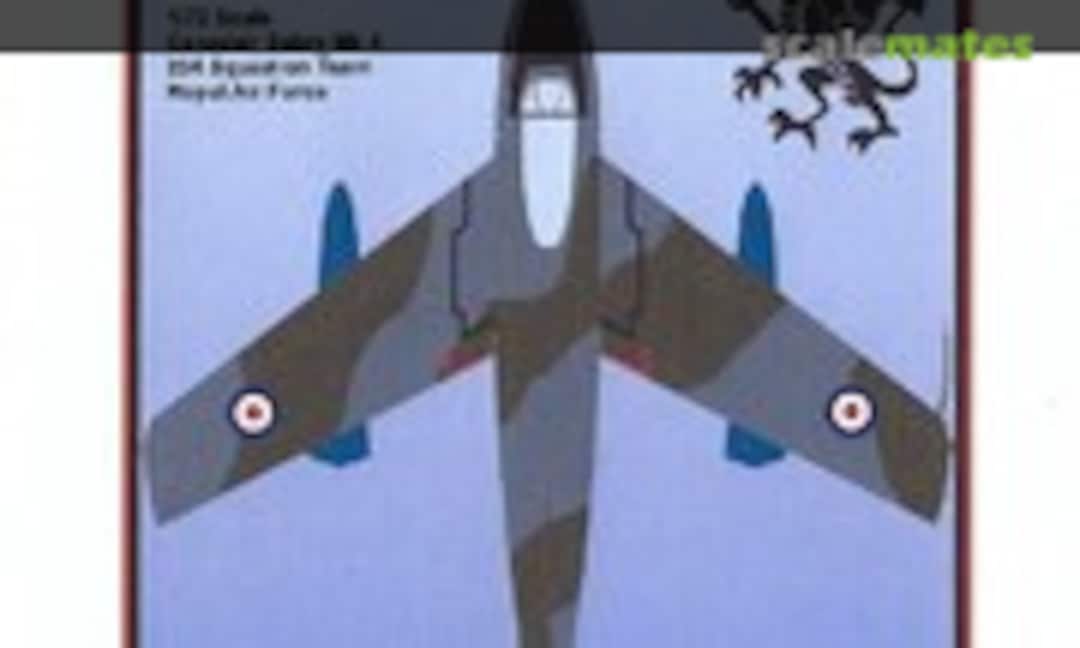 1:72 Canadair Sabre Mk 4 (DEKL's DA72016) DA72016