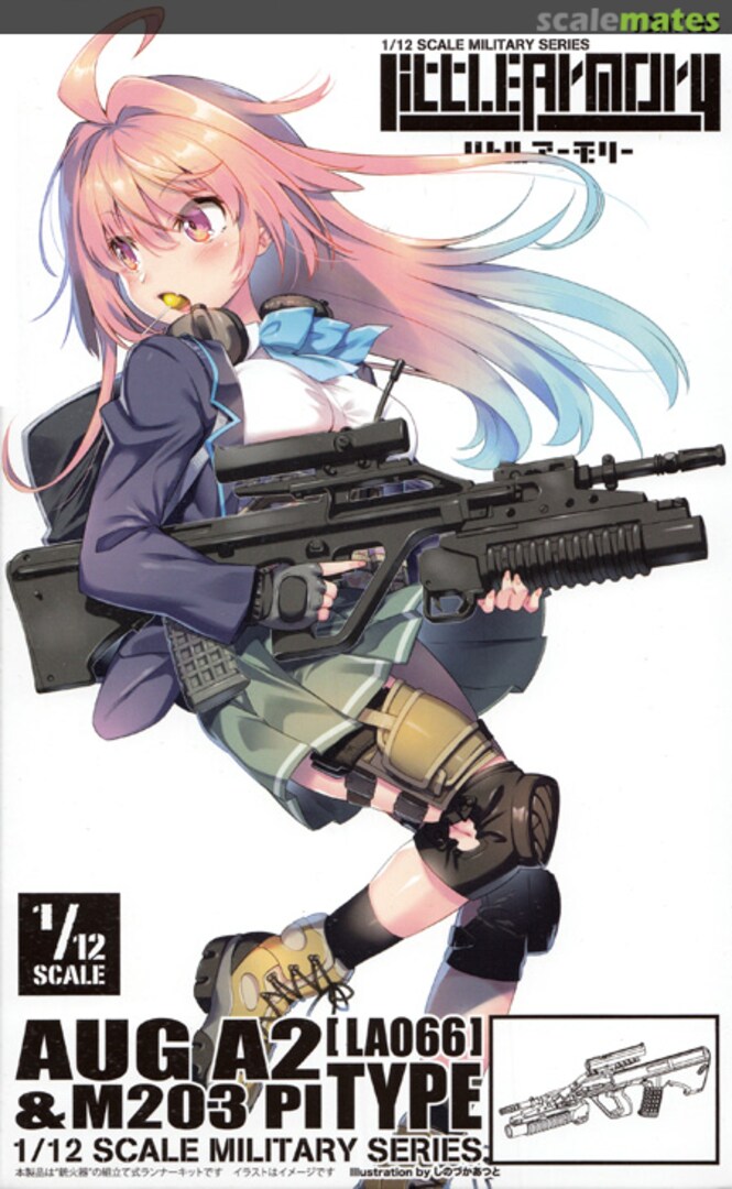 Boxart AUG A2 & M203 PI LA066 Tomytec