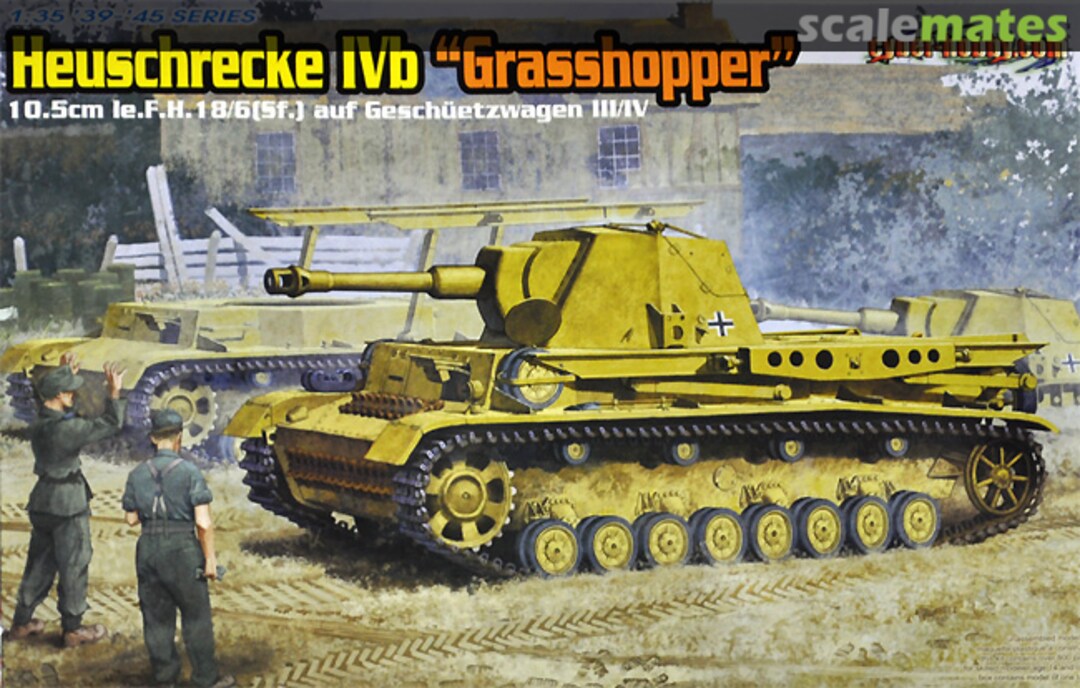 Boxart Heuschrecke IVb "Grasshopper" 6439MT Cyber Hobby Boxart Heuschrecke IVb "Grasshopper" 6439MT Cyber Hobby