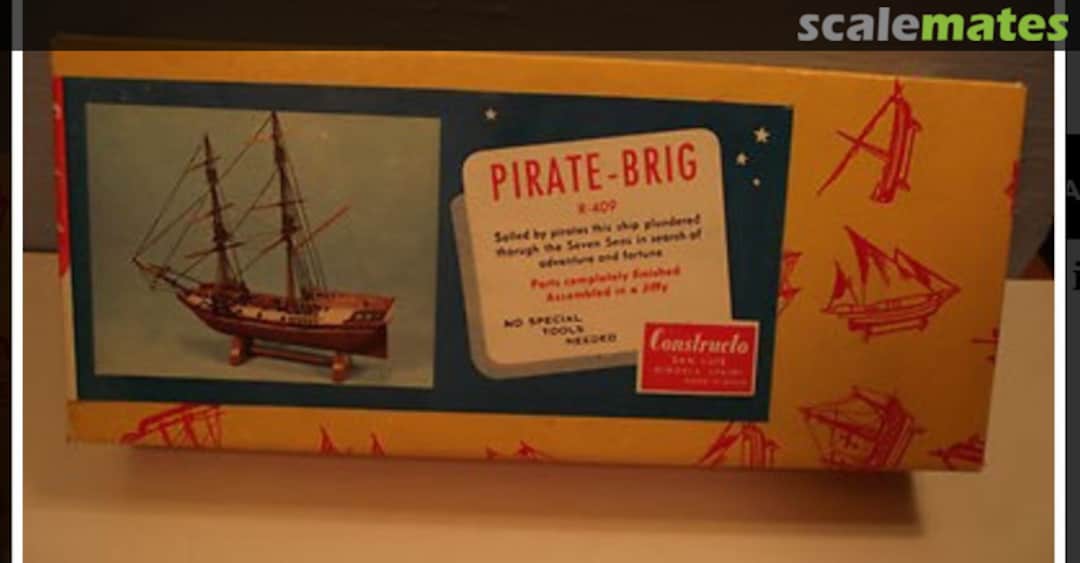 Boxart Pirate Brig R-409 Constructo Boxart Pirate Brig R-409 Constructo