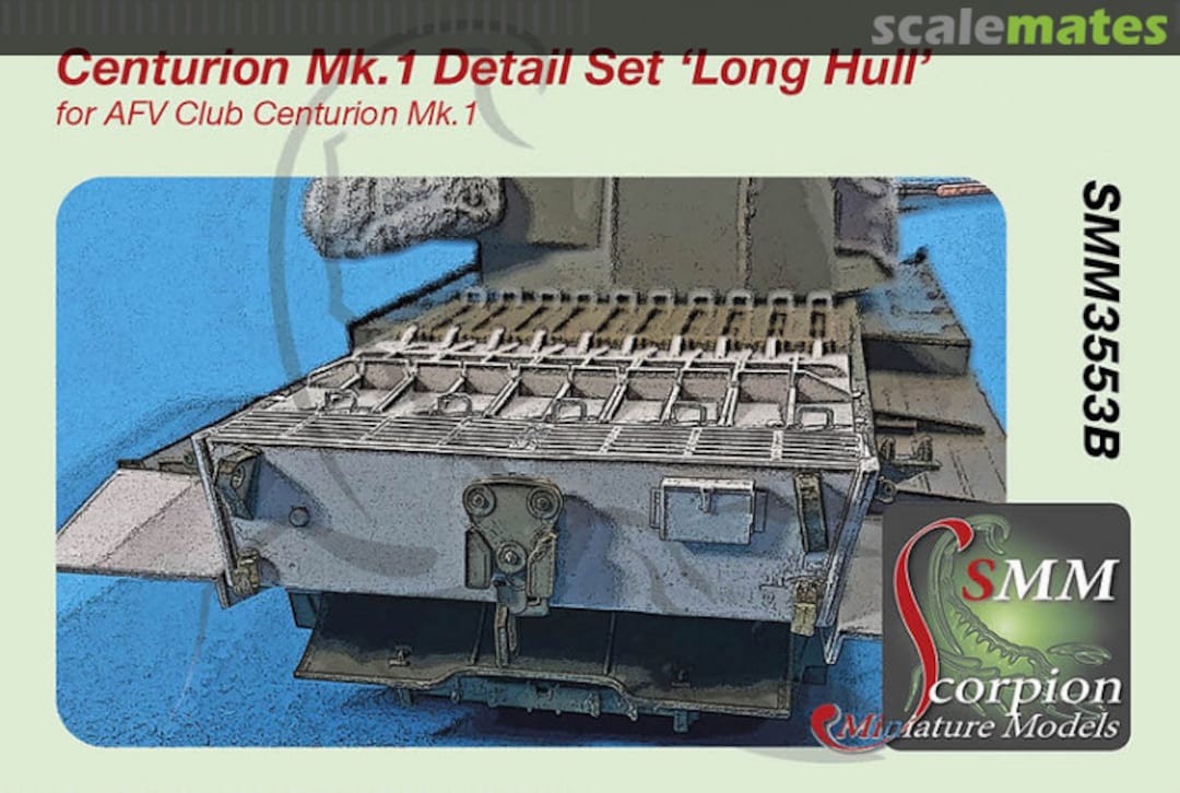 Boxart Centurion Mk. 1 Detail Set ‘Long Hull’ SMM3553B Scorpion Miniature Models Boxart Centurion Mk. 1 Detail Set ‘Long Hull’ SMM3553B Scorpion Miniature Models