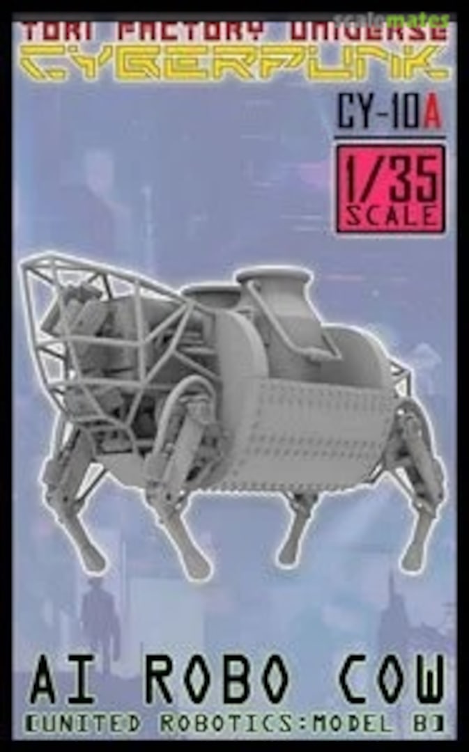 Boxart Modern AI Robo Cow Robotics Dynamics Model B CY-10A Tori Factory