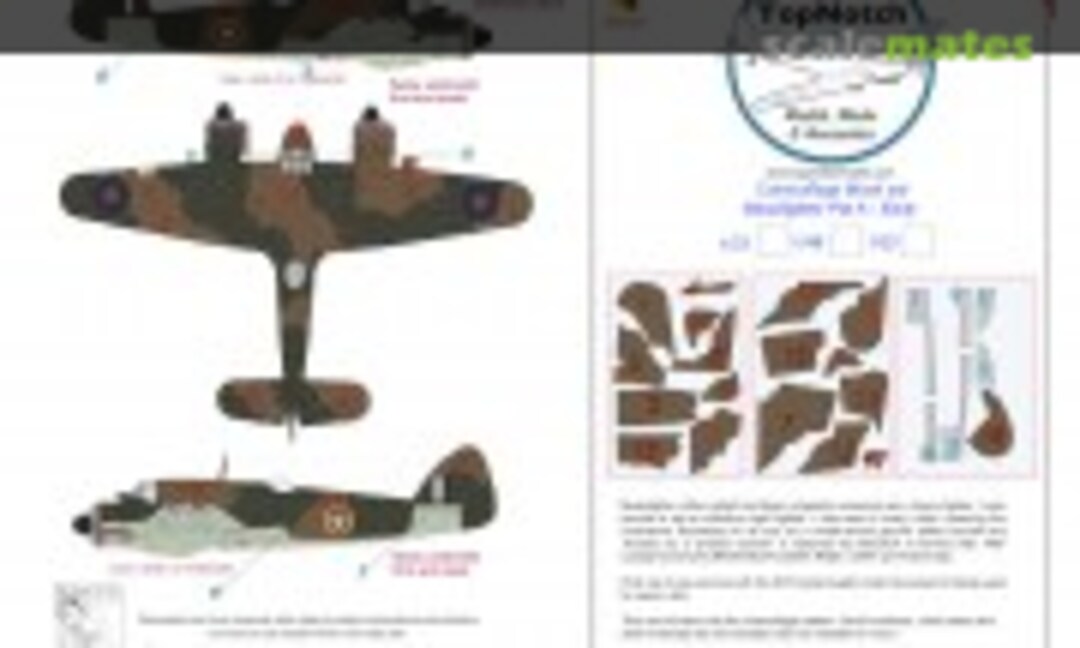 1:48 Beaufighter Pat A - Early (TopNotch M206) M206