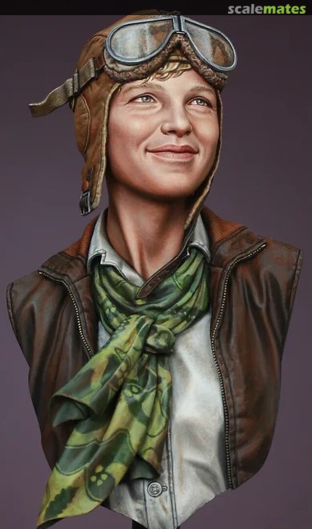 Boxart The Sky's No Limit - Amelia Earhart LM - B026 Life Miniatures Boxart The Sky's No Limit - Amelia Earhart LM - B026 Life Miniatures