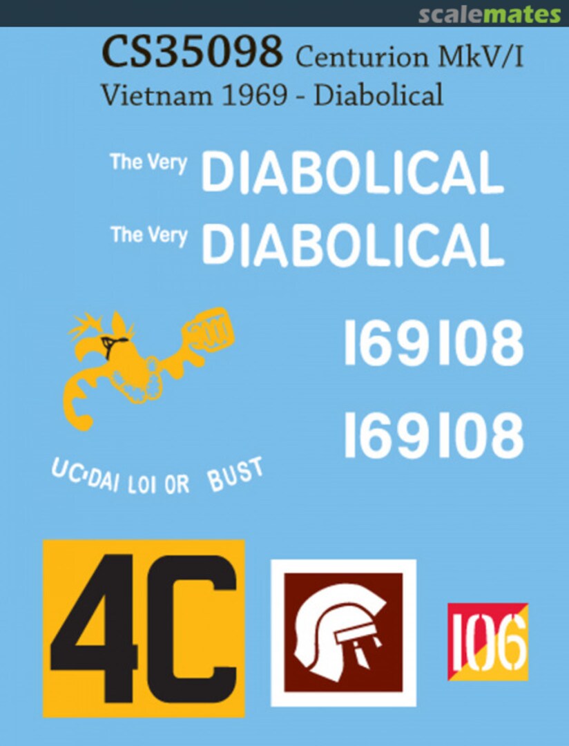Boxart Aust Centurion "The Very Diabolical" CS35098 Firestorm Models Boxart Aust Centurion "The Very Diabolical" CS35098 Firestorm Models