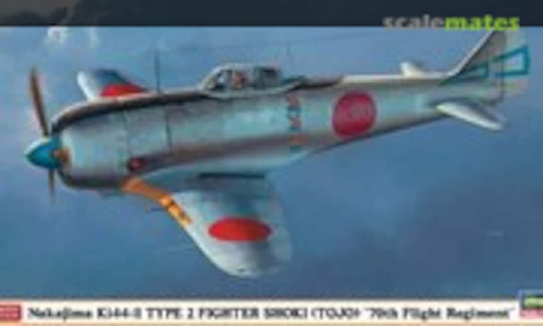 1:48 Nakajima Ki44-II Type 2 Fighter Shoki (Tojo) '70th Flight Regiment' (Hasegawa 07311)