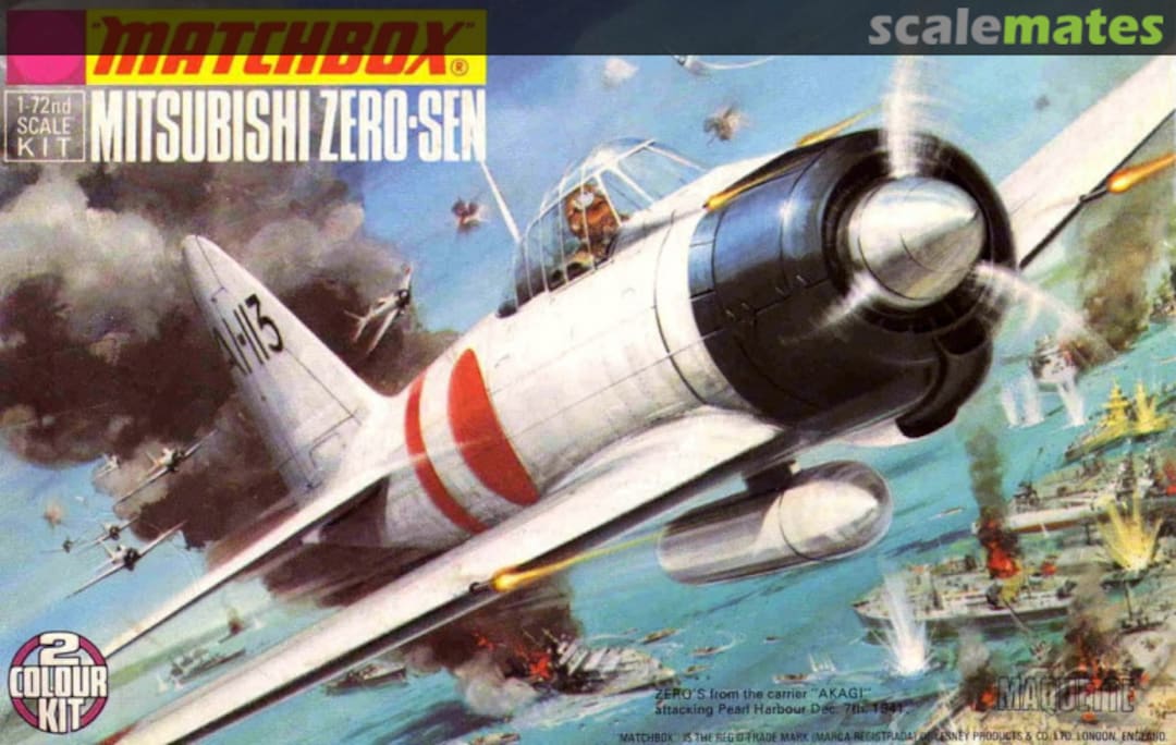 Boxart Mitsubishi Zero-Sen PK-4 Matchbox Boxart Mitsubishi Zero-Sen PK-4 Matchbox