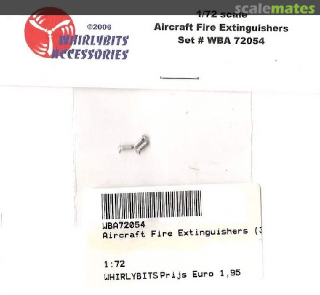 Boxart Aircraft Fire Extinguishers WBA72054 Whirlybits Boxart Aircraft Fire Extinguishers WBA72054 Whirlybits