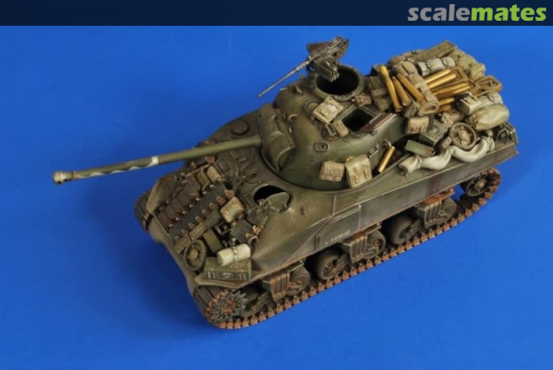 Boxart British Shermans Firefly Stowage - Ammo- Crew 2630 Verlinden Productions Boxart British Shermans Firefly Stowage - Ammo- Crew 2630 Verlinden Productions