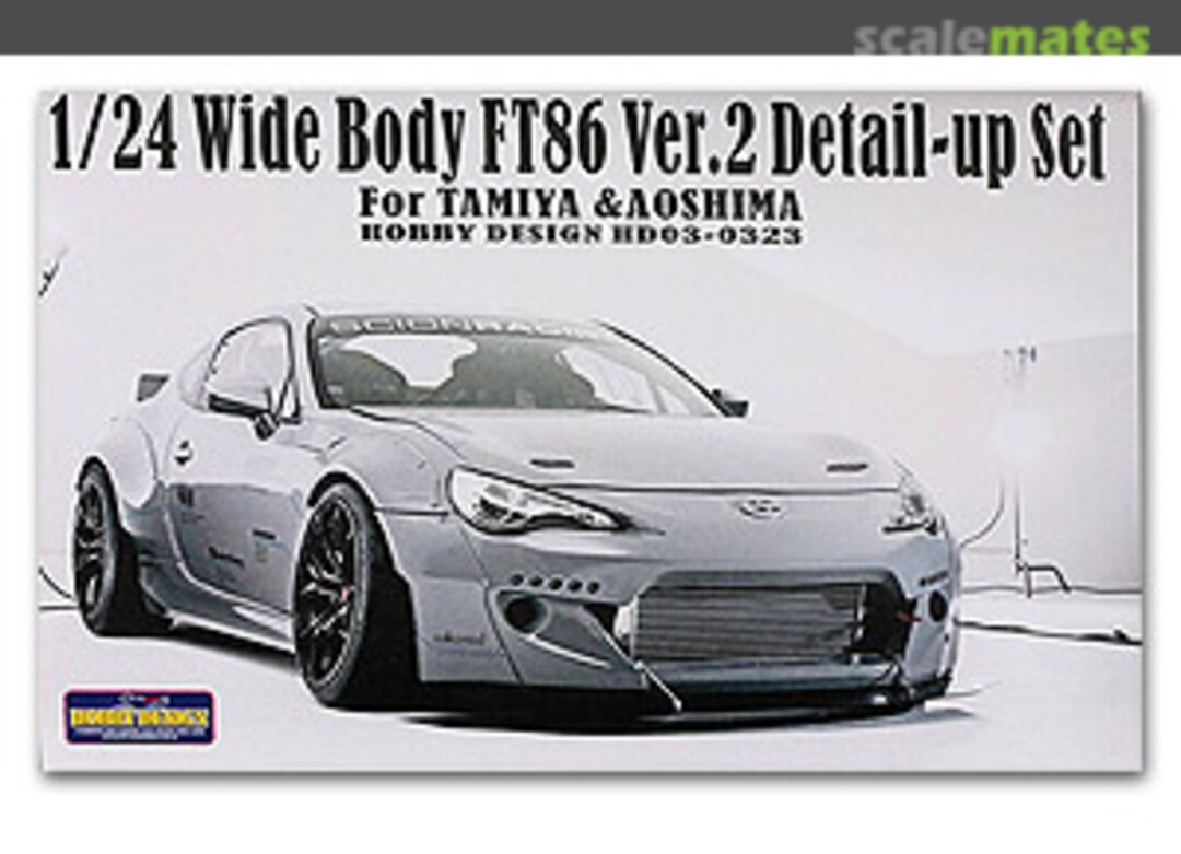 Boxart Wide Body FT86 Ver.2 Detail-up Set HD03-0323 Hobby Design Boxart Wide Body FT86 Ver.2 Detail-up Set HD03-0323 Hobby Design