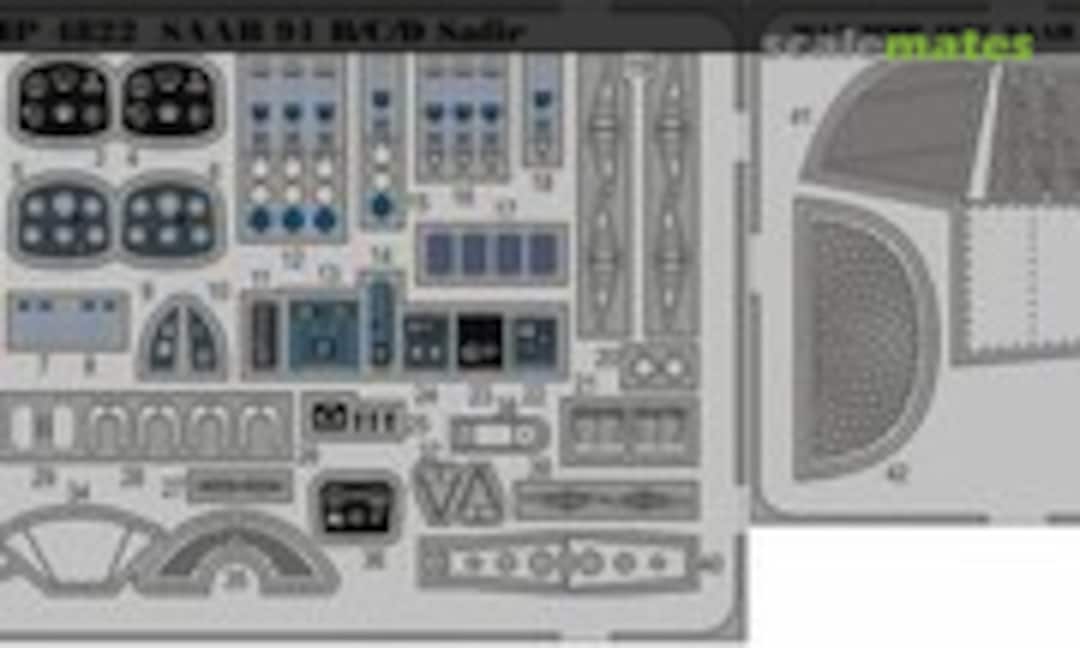 1:48 SAAB 91B/C/D Safir Interior Detail Set for Tarangus kit (Maestro Models MMP4822)