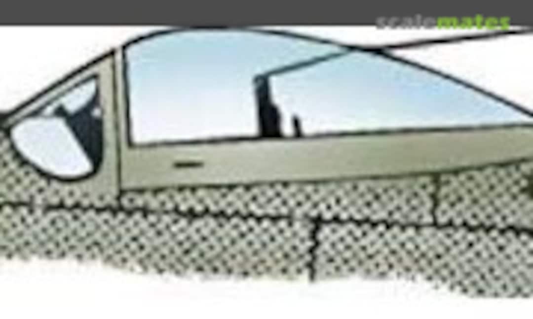 1:72 North American P-51D Vacuform Canopy (Squadron 9103)