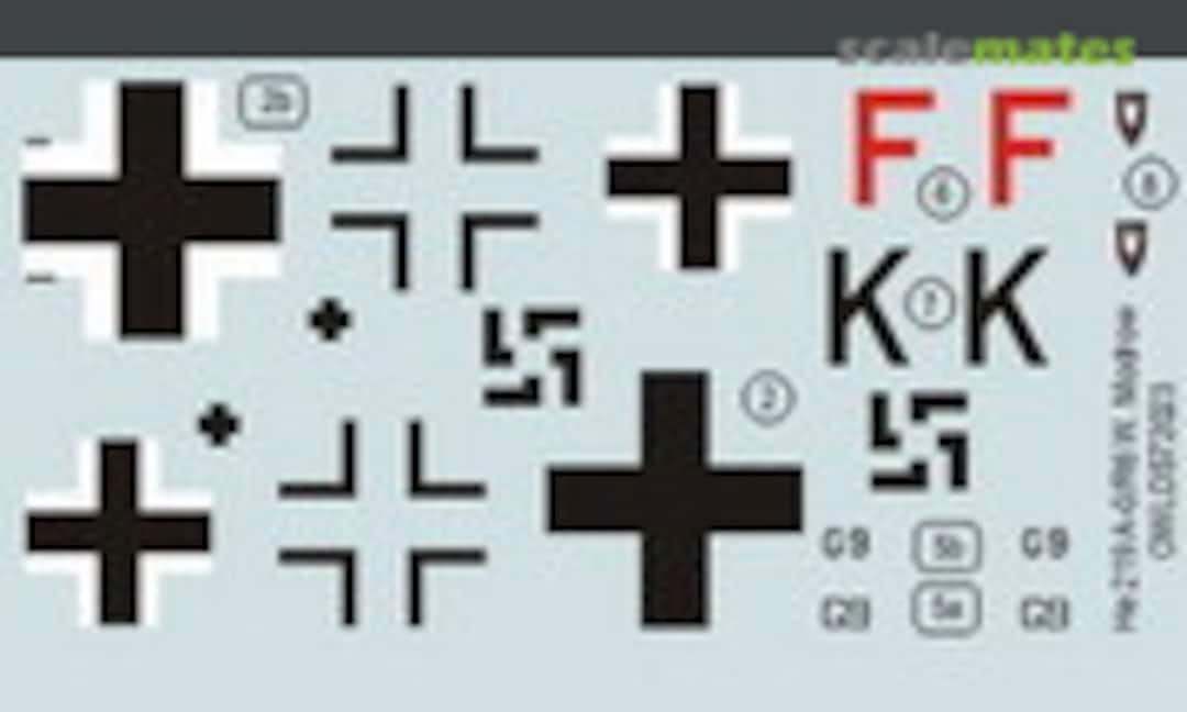 1:72 Owl Decals 1:72 He 219 A-0/R6 G9+FK (OWL DS72023) DS72023