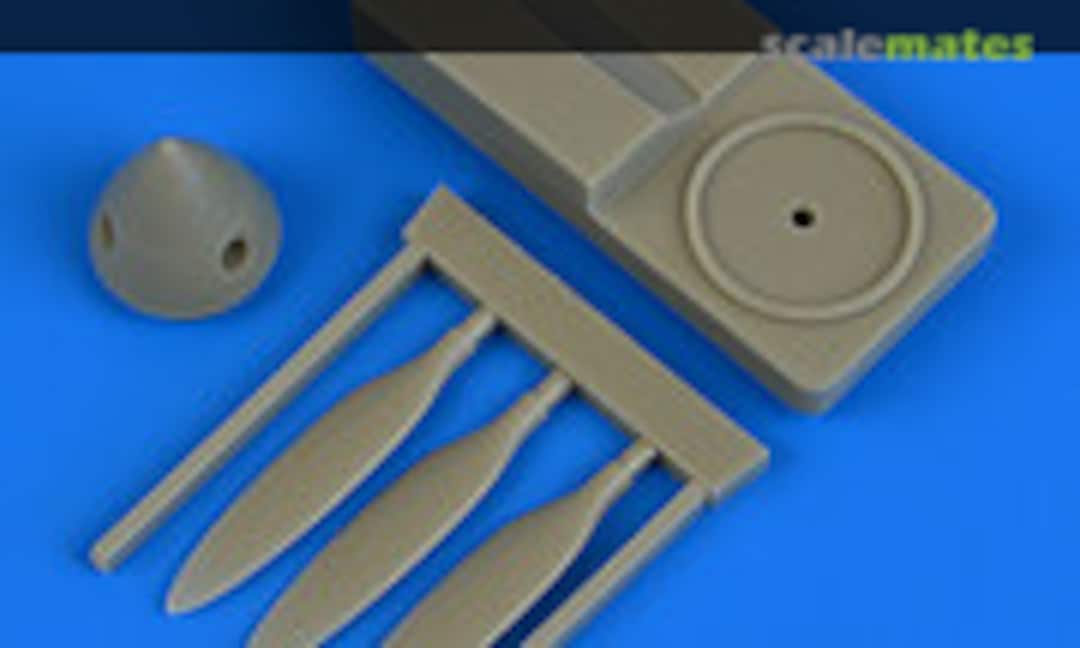 1:48 P-40B/C Warhawk - Propeller w/ Tool (Quickboost QB 48 783) QB 48 783