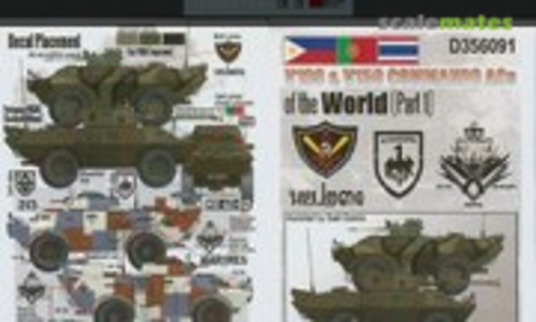 1:35 V100 & V150 Commando ACs (Echelon Fine Details D356091) D356091