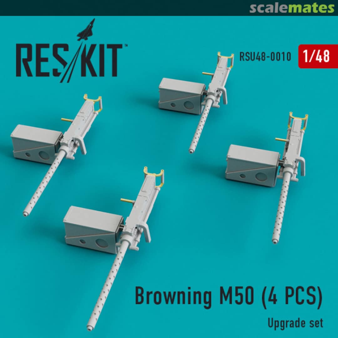 Boxart Browning 0.50 AN/M2 (4 pcs) RSU48-0010 ResKit