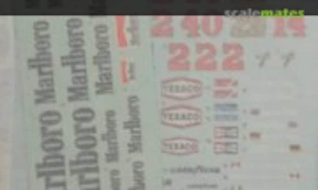 1:20 McLaren M23 (1976-78) (Studio27 ST27-DC689C) ST27-DC689C