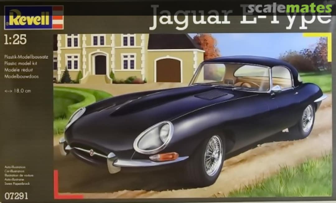 Boxart Jaguar E-Type 07291 Revell Boxart Jaguar E-Type 07291 Revell