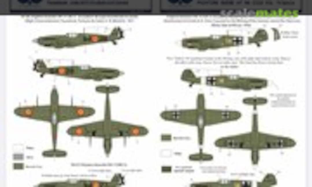 1:32 Hispano HA-1109 K1L Tripala Resin Conversion Kit (Buchon Scale Models 32-005) 32-005