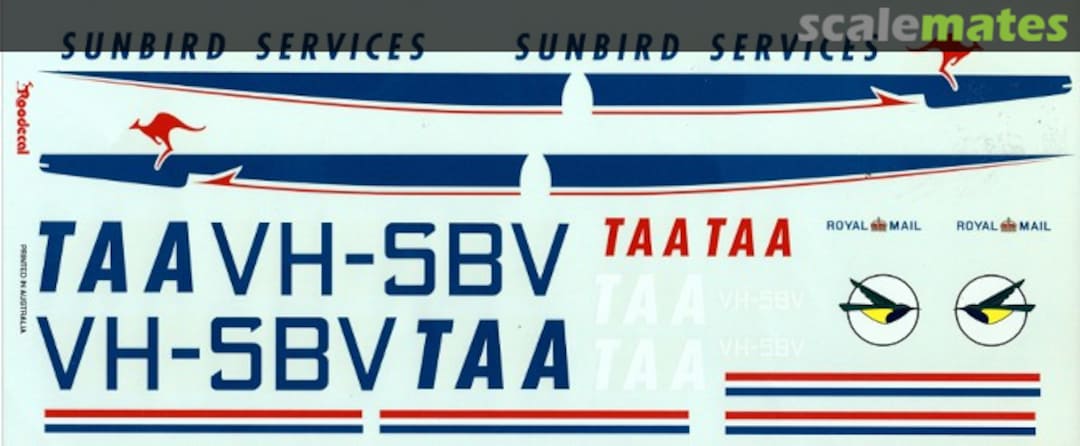 Boxart TAA Catalina PBY-5A "Sunbird Services" VH-SBV CA28 Roodecal Boxart TAA Catalina PBY-5A "Sunbird Services" VH-SBV CA28 Roodecal