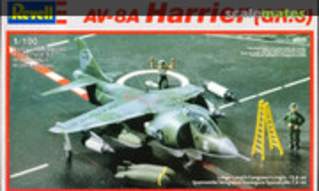 1:100 McDonnell Douglas AV-8A Harrier (Revell 4059)