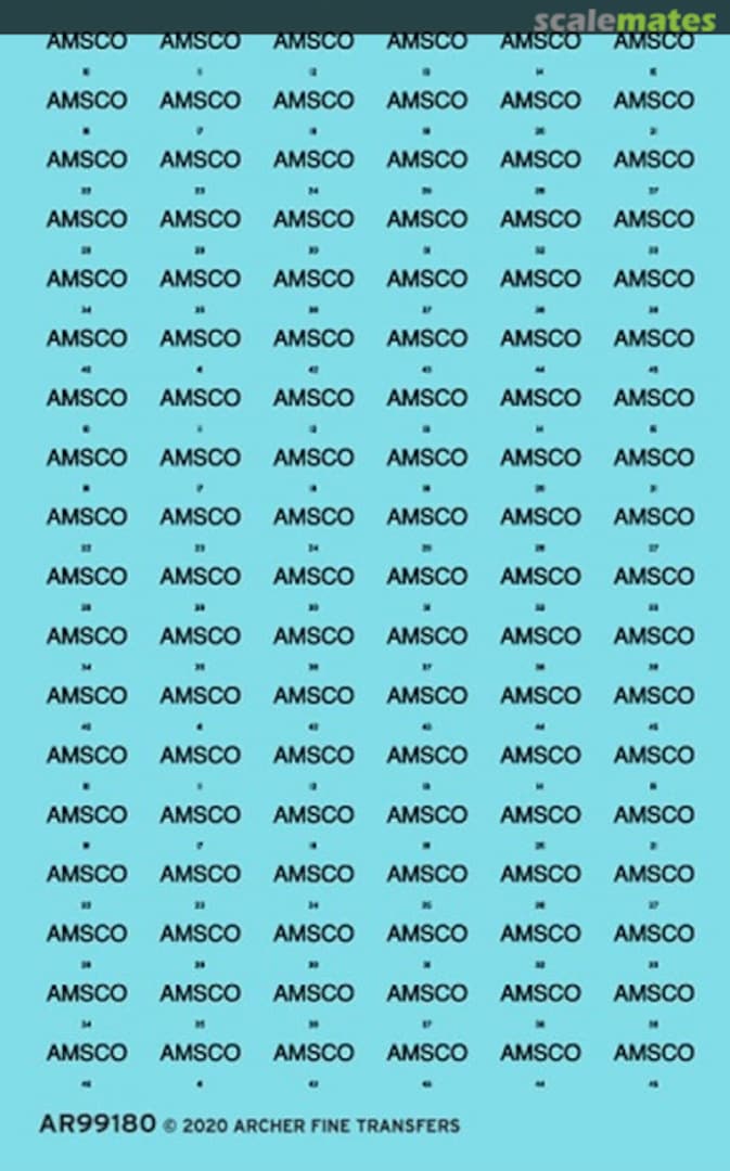 Boxart AMSCO track upgrades US M1917 scale AR88180 Archer