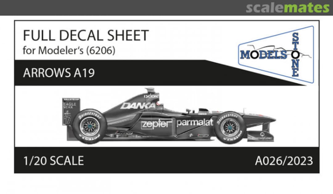 Boxart Full Decal Sheet for Modeler's (6206) A026/2023 Stone Models Boxart Full Decal Sheet for Modeler's (6206) A026/2023 Stone Models