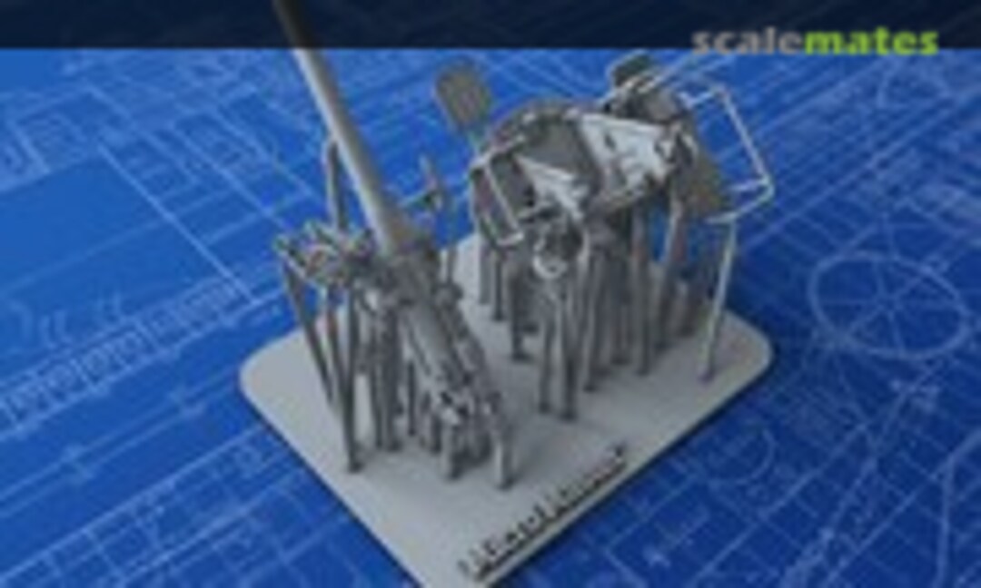 1:200 4"/45 (10.2cm) QF MKV HA MKIII (Micro Master MM0532P) MM0532P