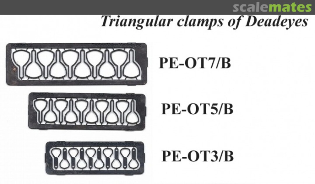 Boxart Golden Hind - Triangular Clamps of Deadeyes SET-098GH03 HiSModel Boxart Golden Hind - Triangular Clamps of Deadeyes SET-098GH03 HiSModel