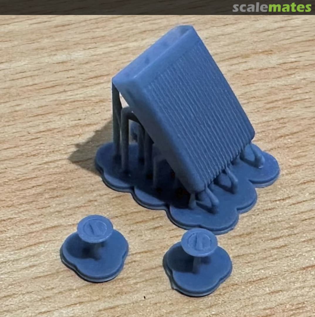 Boxart Shaker and Bonnet Lock Set MRD24034 Micro Resin Designs Boxart Shaker and Bonnet Lock Set MRD24034 Micro Resin Designs