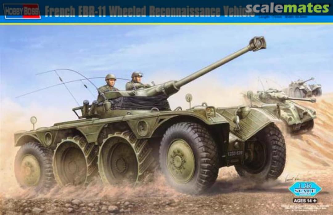 Boxart EBR-11 Wheeled Reconnaissance Vehicle 82490 HobbyBoss