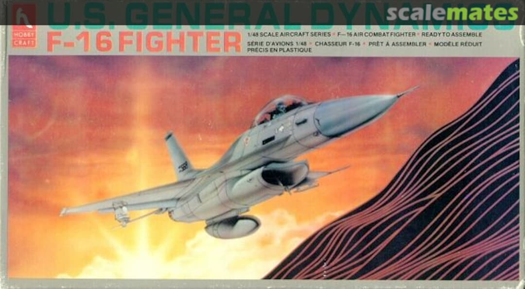 Boxart F-16 Fighter HC1510 Hobbycraft Boxart F-16 Fighter HC1510 Hobbycraft