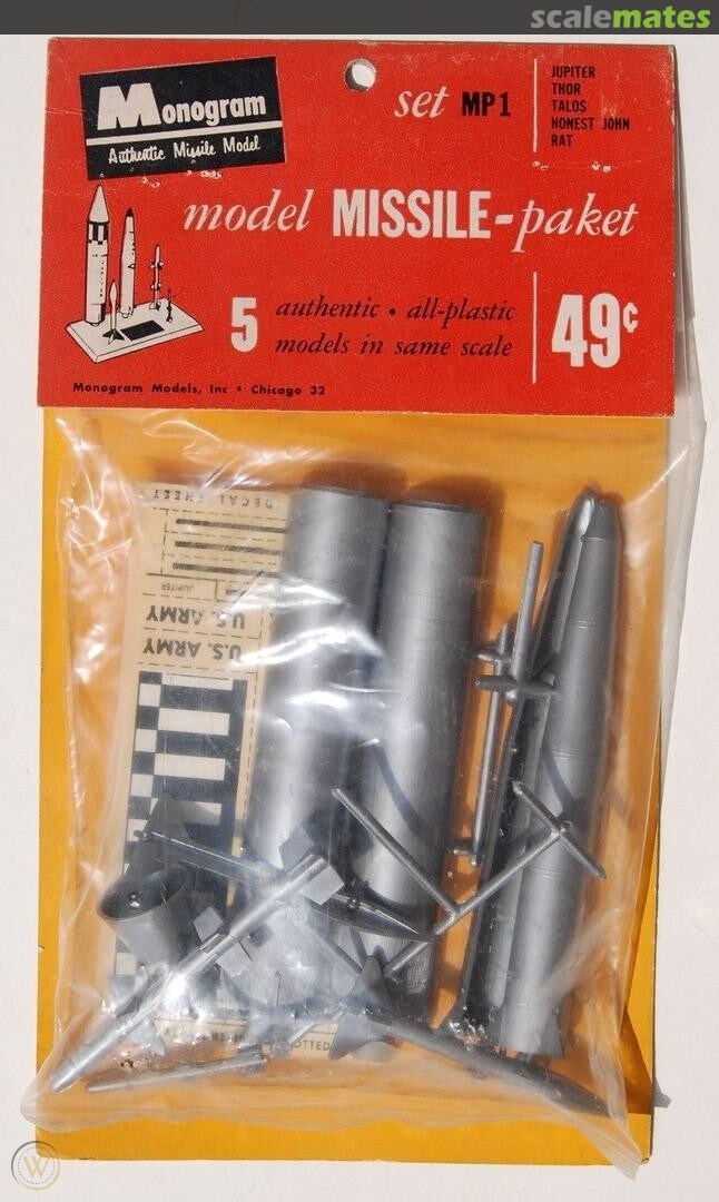 Boxart Model Missile-Paket MP1 Monogram