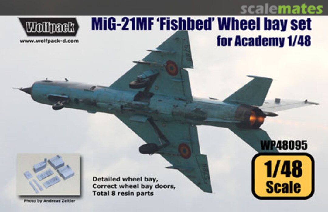 Boxart MiG-21MF Fishbed Wheel Bay Set WP48095 Wolfpack Boxart MiG-21MF Fishbed Wheel Bay Set WP48095 Wolfpack