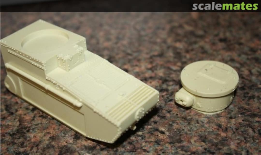 Boxart U.S. T1E2 Light Tank 1-013 Commander Models Boxart U.S. T1E2 Light Tank 1-013 Commander Models