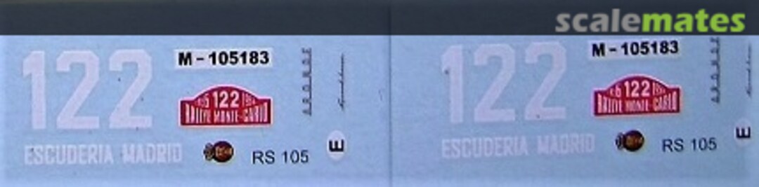 Boxart Simca Aronde Grand Large RS105 ReStart